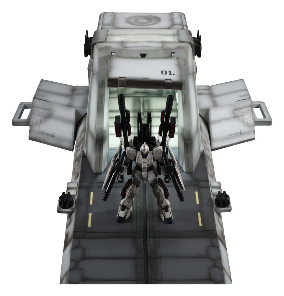 Gundam Unicorn Realistic Model Series Diorama 1/144 Scale Nahel Argama Catapult Deck (UC ver.) 138 cm