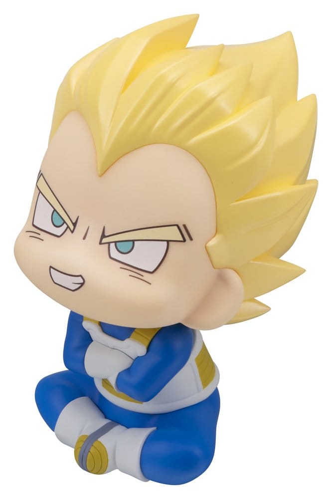 Dragon Ball DAIMA Look Up PVC Figures 2-Pack Super Saiyan Son Goku (mini) & Super Saiyan Vegeta (mini) 11 cm (with gift)