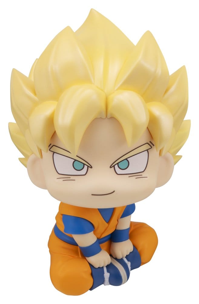 Dragon Ball DAIMA Look Up PVC Figures 2-Pack Super Saiyan Son Goku (mini) & Super Saiyan Vegeta (mini) 11 cm (with gift)