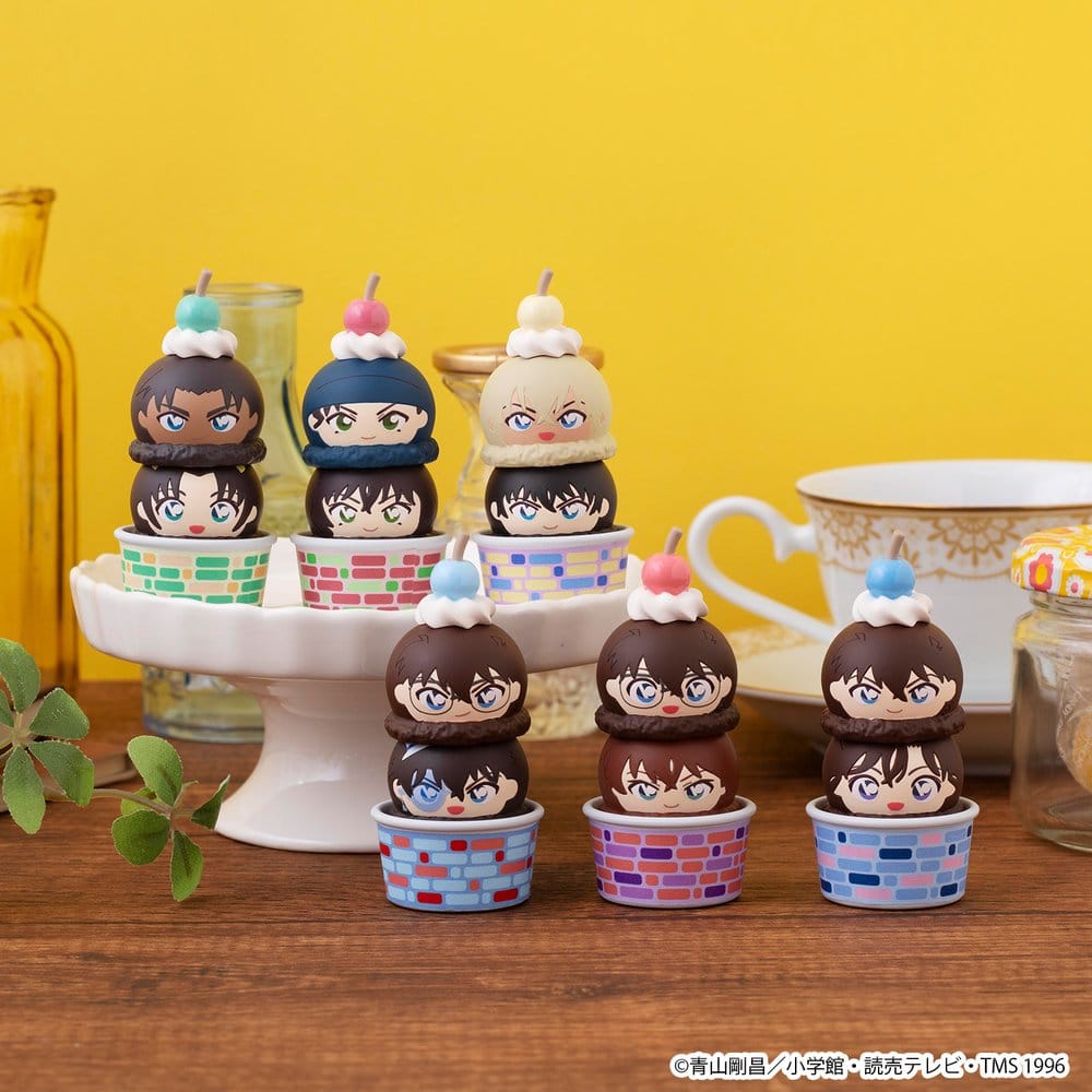 Detective Conan Tsumichen Stack up & Change Mini Figures 8 cm Blind Box Assortment (6)