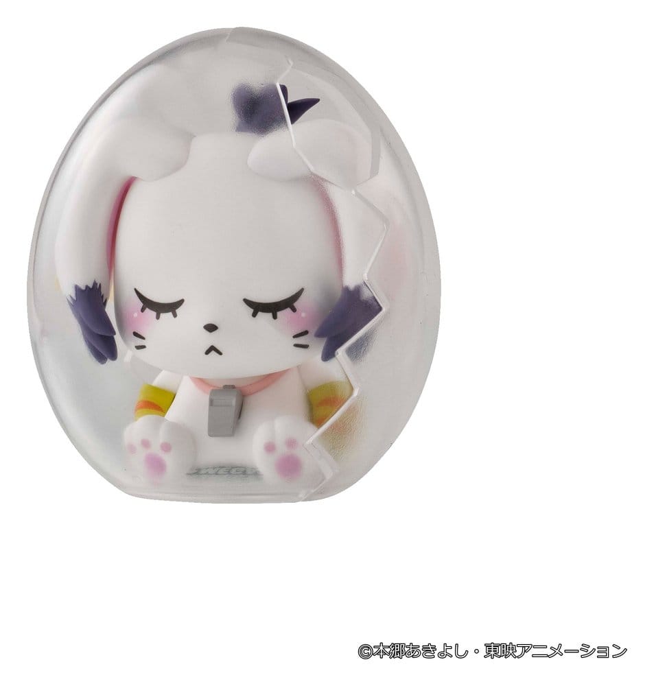 Digimon Adventure Mega Egg Figure Mini Figures Good Night Digicolle! 8 cm Blind Box Display (8)