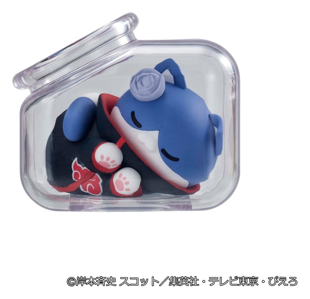 Naruto Shippuden Mega Cat Project Mini Figures Good Night Nyaruto! Gathering Akatsuki Edition Vol. 1 6 cm Blind Box Display (8)