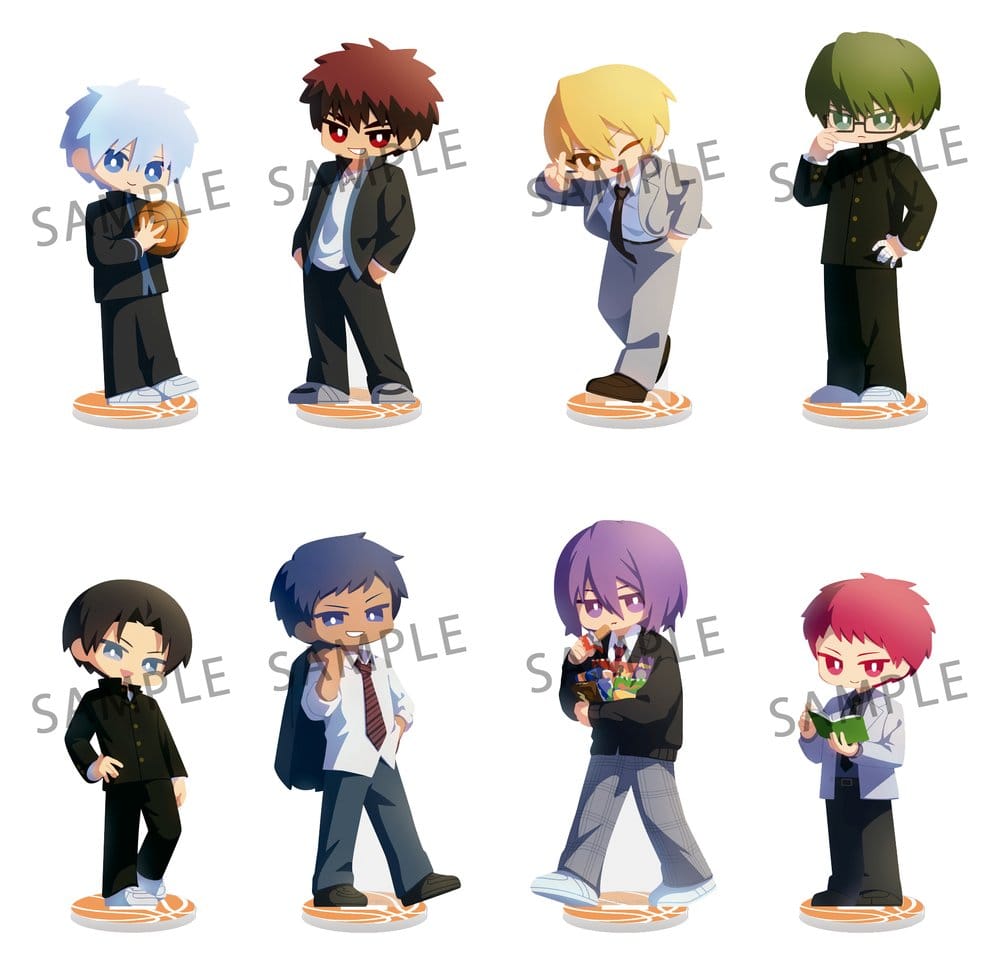 Kuroko's Basketball Irusta Mini Figures 8 cm Blind Box Display (8)