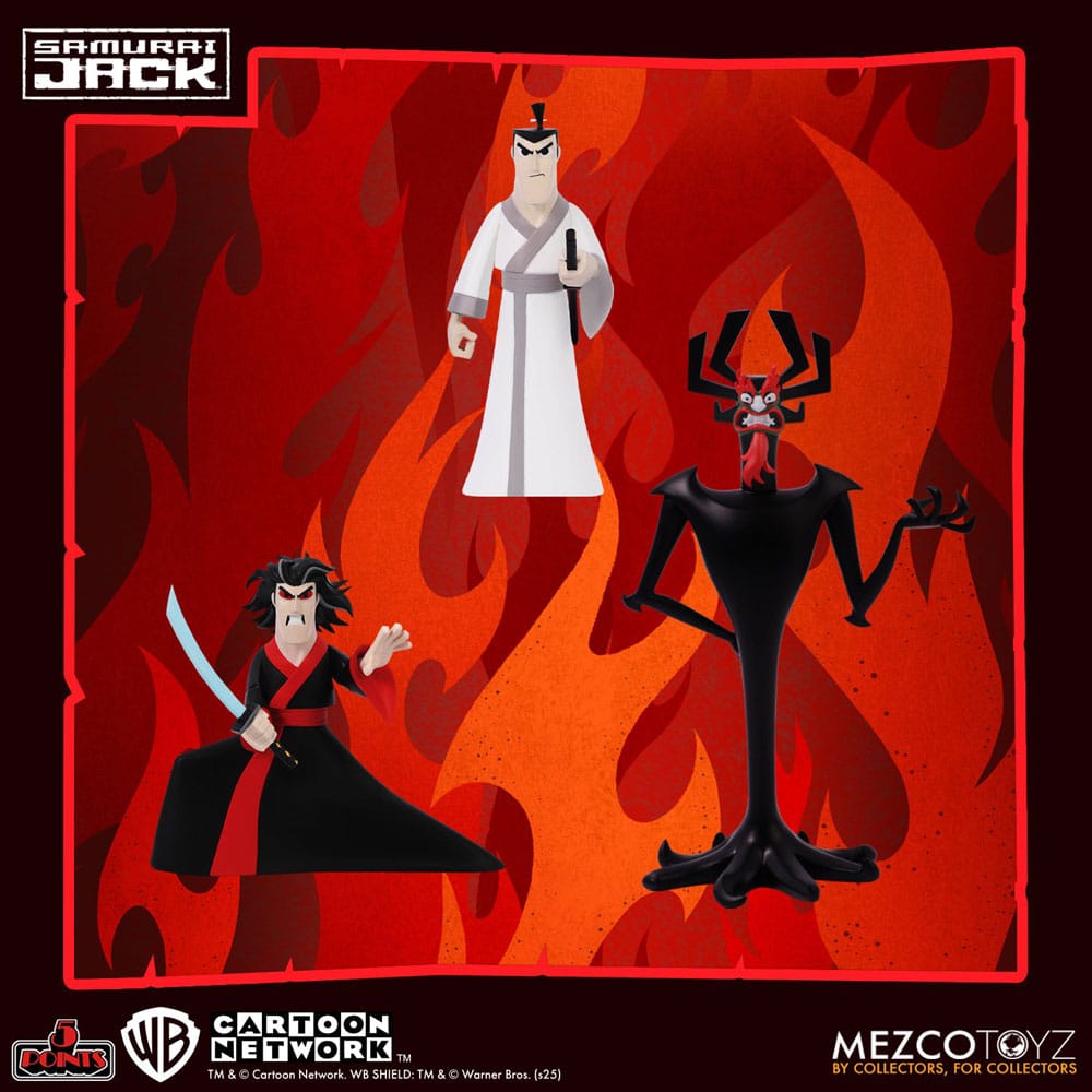 Samurai Jack 5 Points Action Figures 9 cm Deluxe Set Assortment (24)