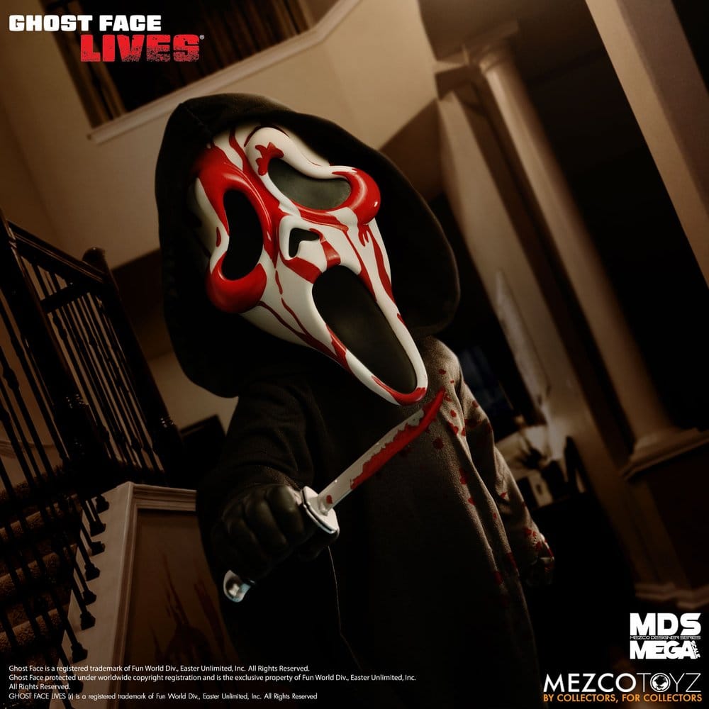 Scream MDS Roto Plush Doll Bloody Ghost Face 38 cm