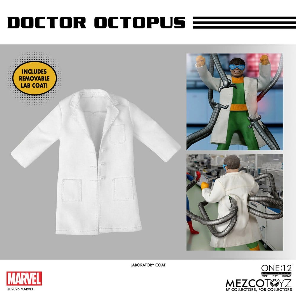 Marvel Comics One:12 Collective Action Figure 1/12 Doctor Octopus 16 cm