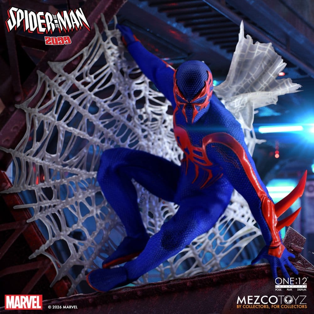 Marvel Comics One:12 Collective Action Figure 1/12 Spider-Man 2099 17 cm
