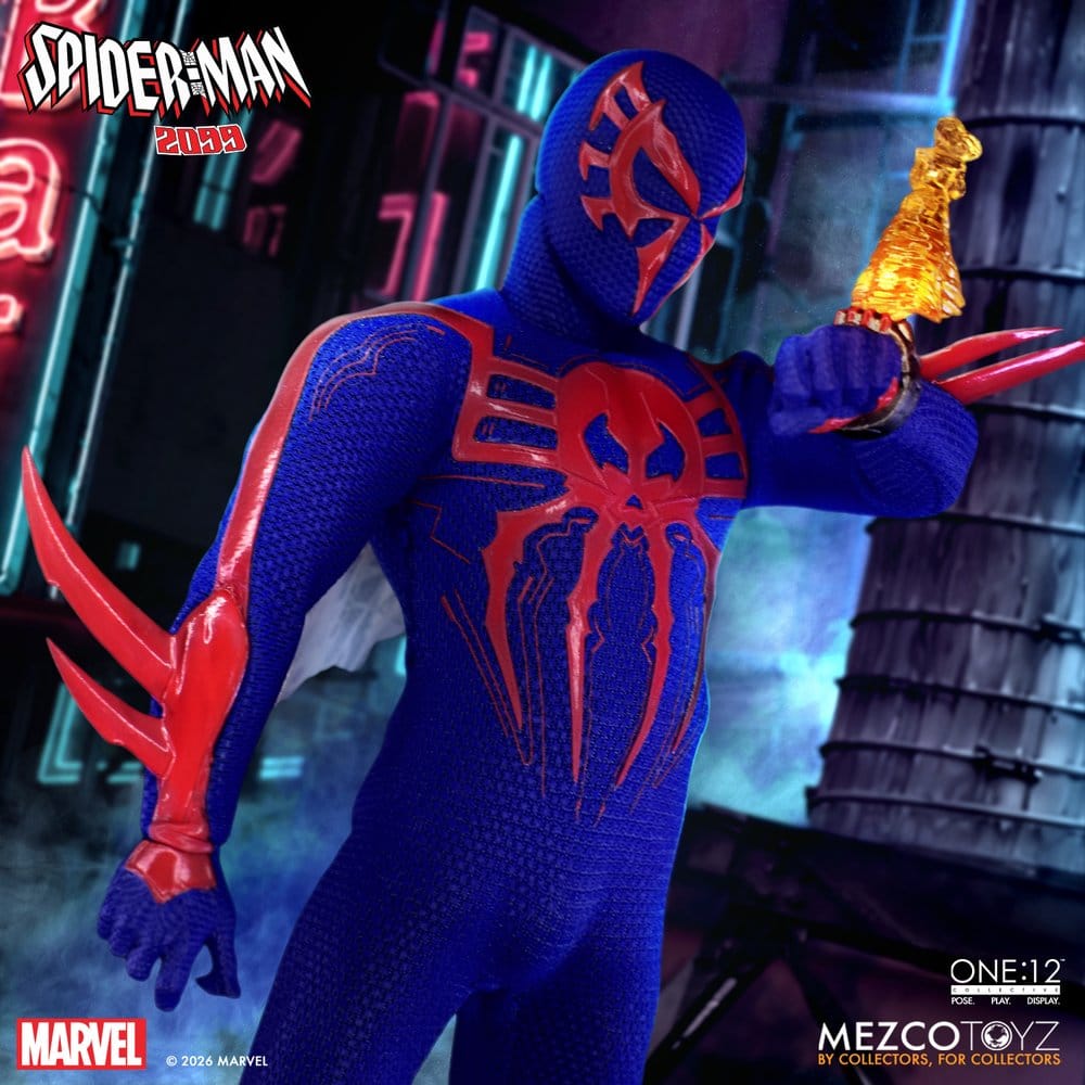 Marvel Comics One:12 Collective Action Figure 1/12 Spider-Man 2099 17 cm