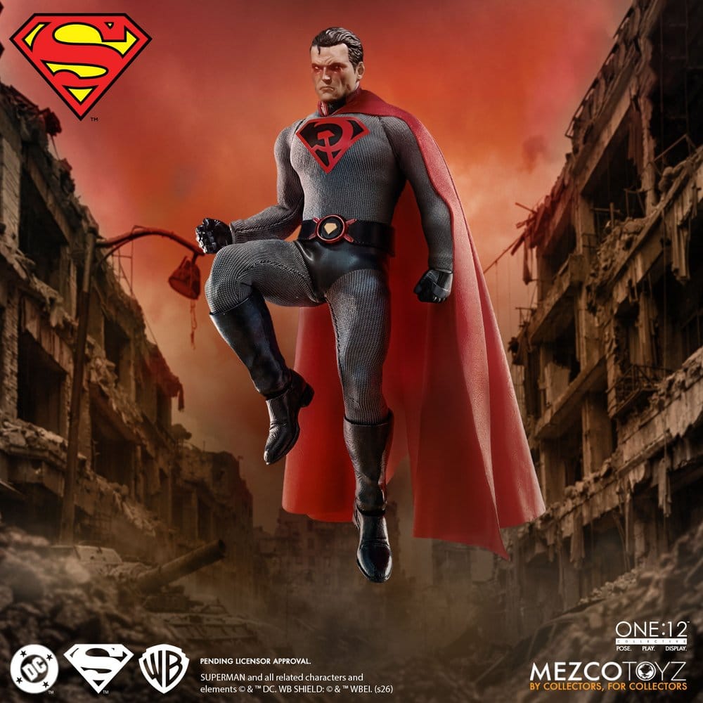 DC Comics One:12 Collective Action Figure 1/12 Superman: Red Son 17 cm
