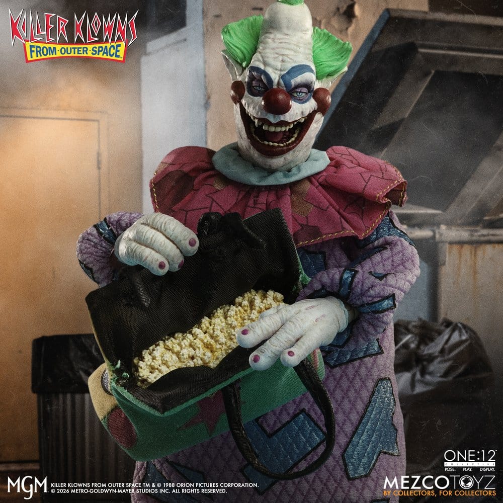 Killer Klowns From Outer Space One:12 Collective Action Figure 1/12 Jumbo 17 cm