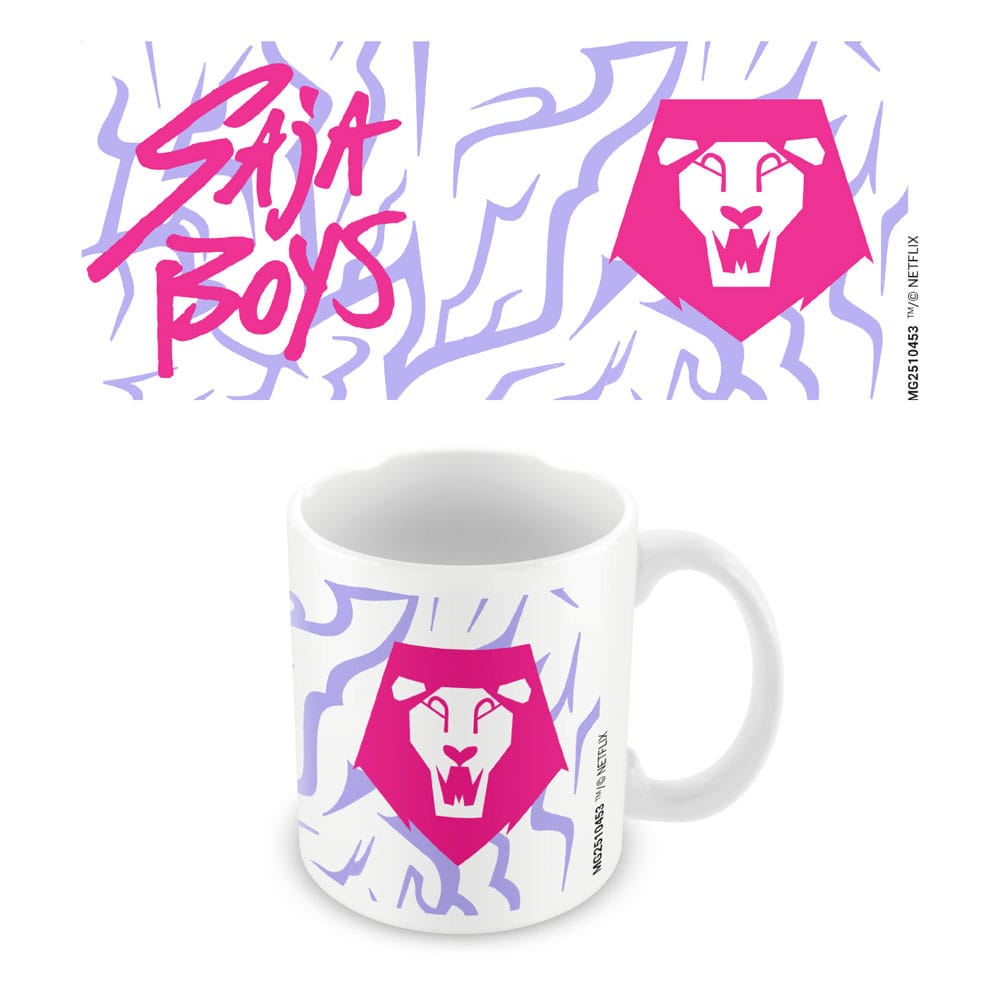 KPop Demon Hunters Mug Saja Boys Logo