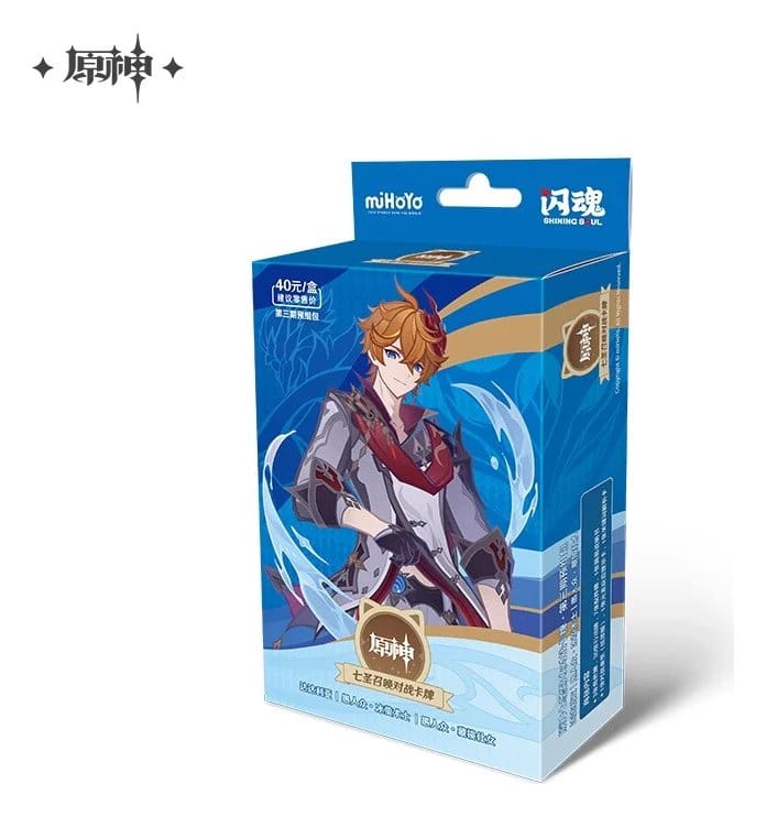 Genshin Impact Trading Card Game Series 03 Pre-Build Starter Deck 02 Tartaglia *Chinese Version*