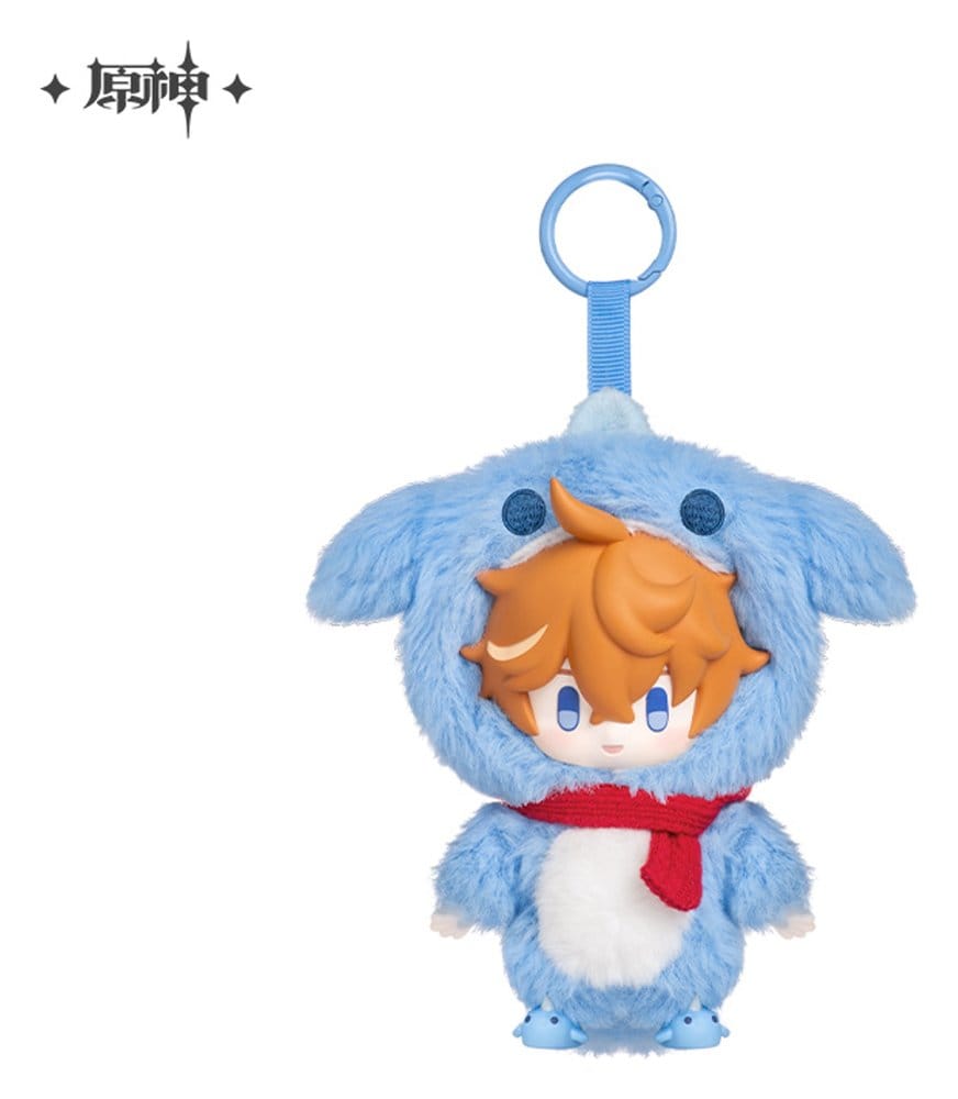 Genshin Impact Winter Nesting Series Vinyl Plush Keychain Tartaglia 15 cm