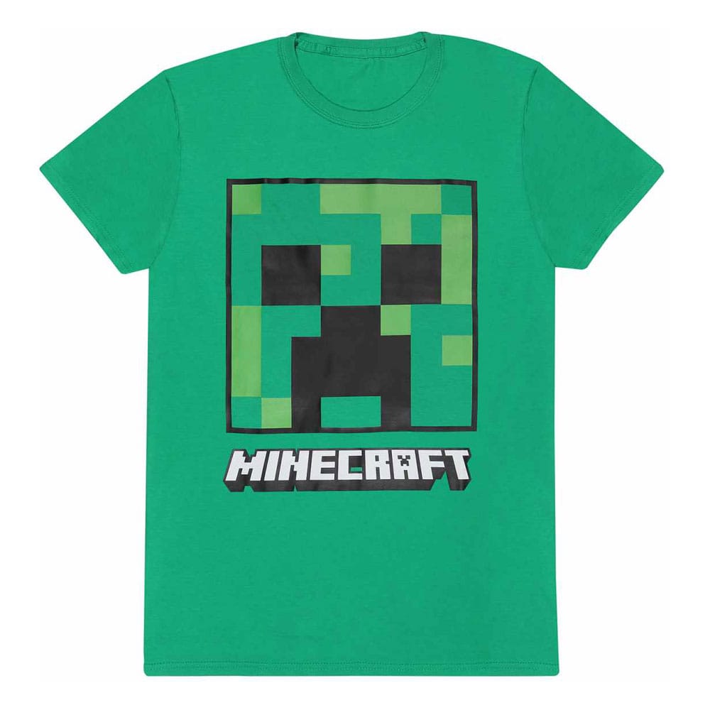 Minecraft T-Shirt Creeper Face  Size XL