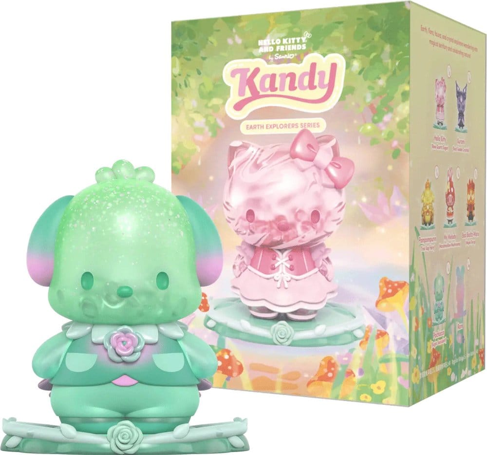 Sanrio Earth Explorer Series Kandy 4 inch Vinyl Figure Blind Box Display (6)