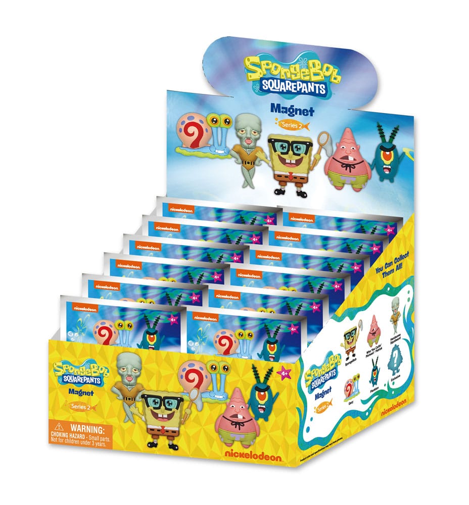 SpongeBob SquarePants blind pack Series 2 Display (12)