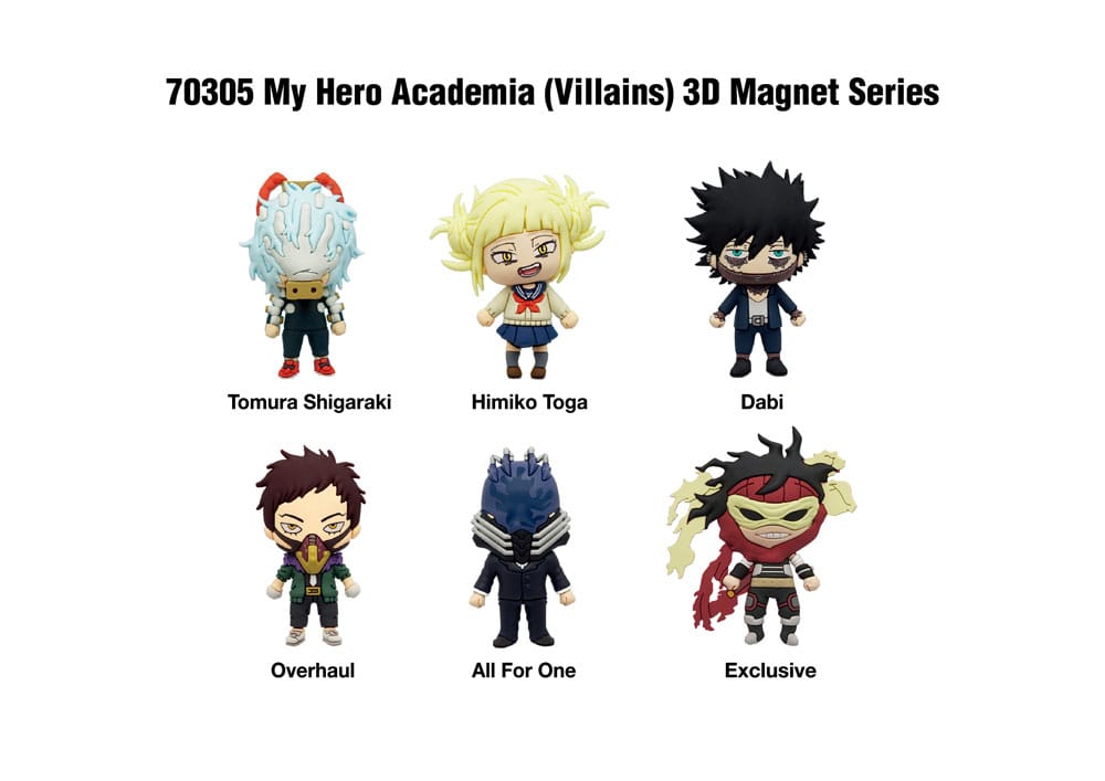 My Hero Academia Magnets blind pack Series 1 Display (12)