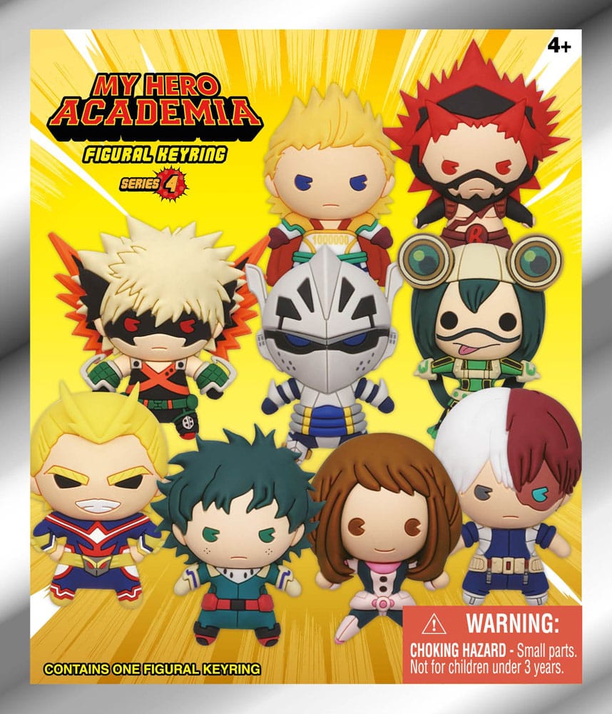 My Hero Academia 3D PVC Bag Clips Series 4 Display (24)