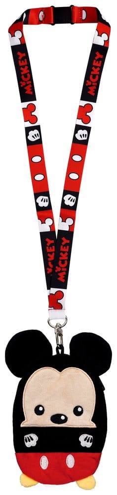 Disney Deluxe Lanyard with Card Holder Mickey Mouse