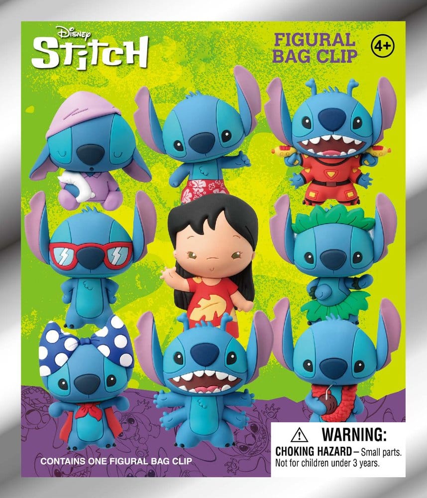 Lilo & Stitch PVC Bag Clips Series 1 Display (24)