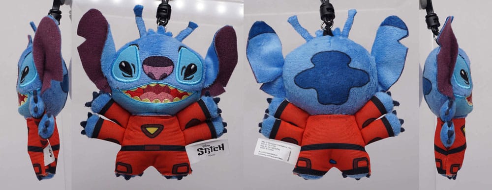 Lilo & Stitch Plush Bag Clips Stitch Charm Display (24)