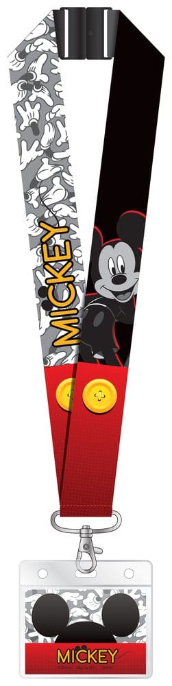 Mickey Mouse Deluxe Lanyard with Card Holder Mickey