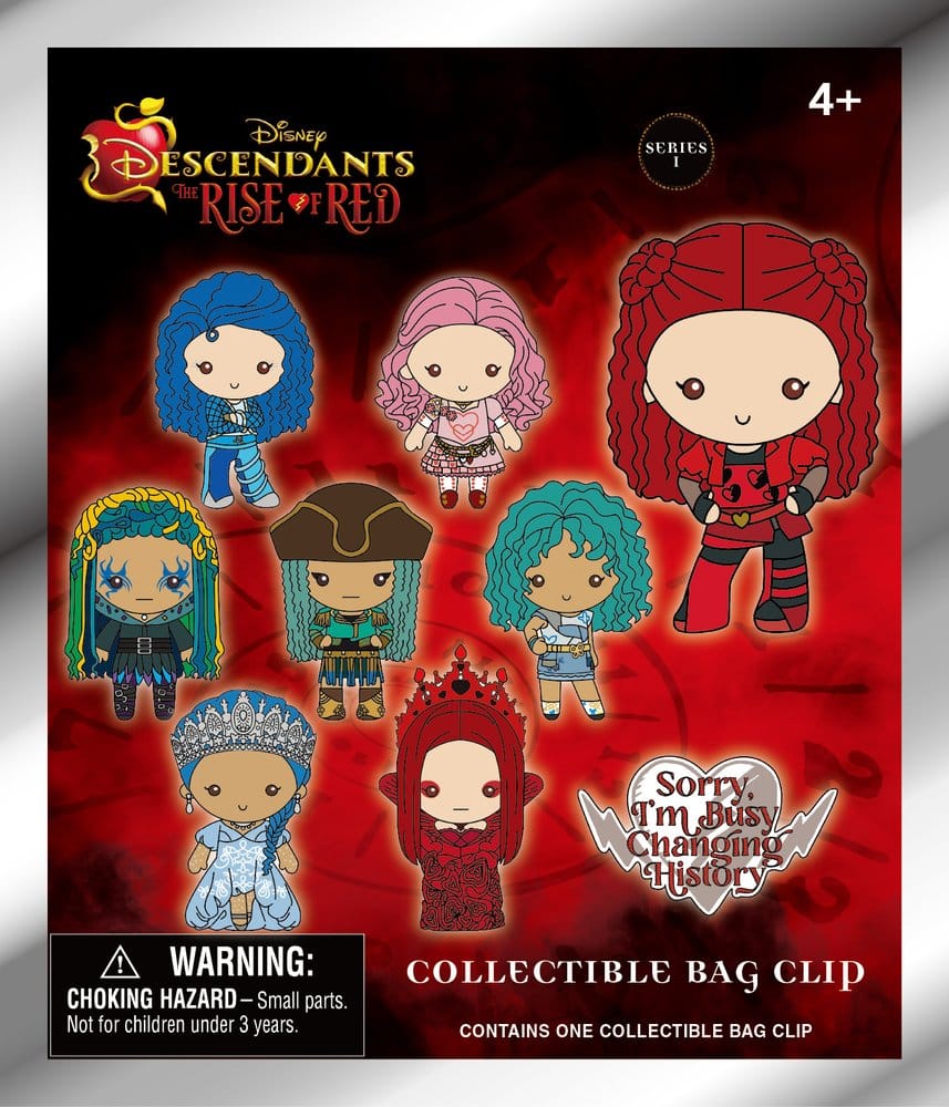 Descendants 3D Foam Bag Clips Series 1 Display (24)
