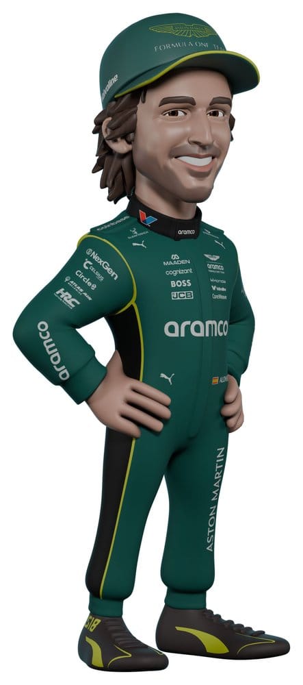 Formula 1 Minix Figure Fernando Alonso (Aston Martin) 12 cm