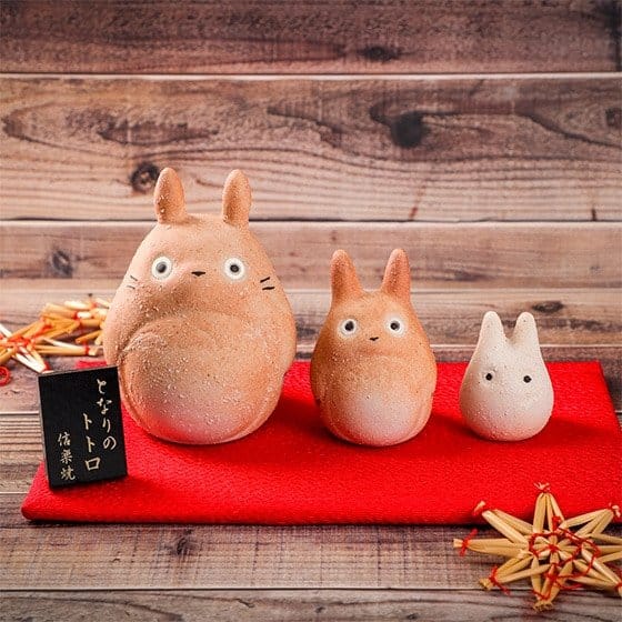 My Neighbor Totoro 3-Pack Totoro Shigaraki Statue