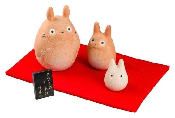 My Neighbor Totoro 3-Pack Totoro Shigaraki Statue