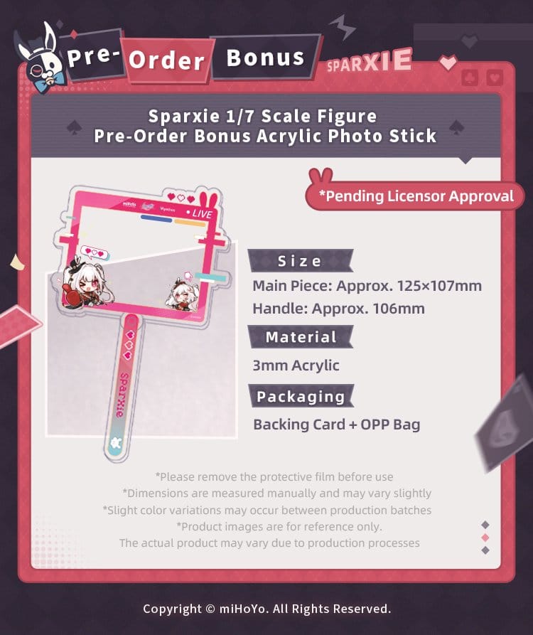 Honkai: Star Rail PVC Figure 1/7 Sparkle with Bonus 34 cm