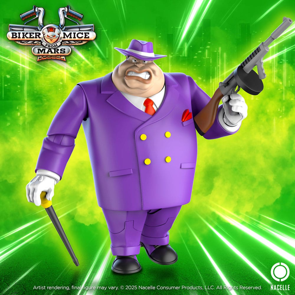 Biker Mice From Mars Action Figure Limburger 23 cm