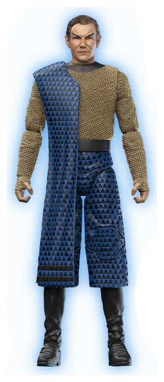 Star Trek 1/10 Action Figure Kirk as Romulan (The Enterprise Incident) 16 cm