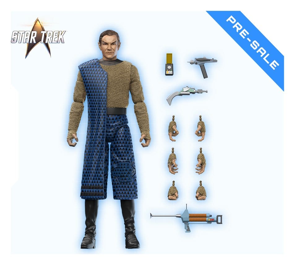 Star Trek 1/10 Action Figure Kirk as Romulan (The Enterprise Incident) 16 cm