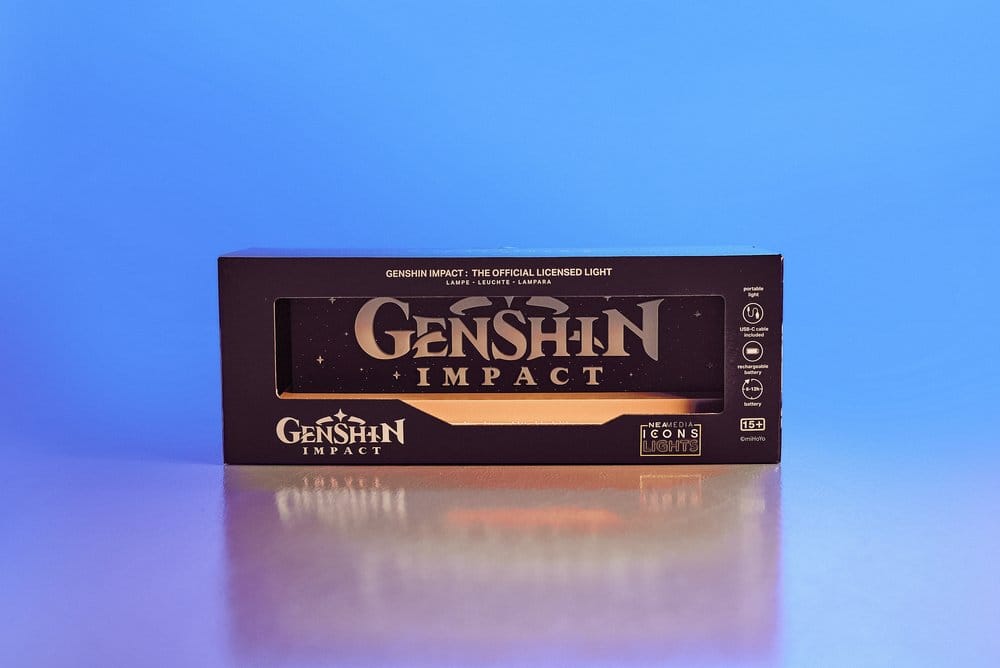 Genshin Impact LED Light-Up Logo 22 cm