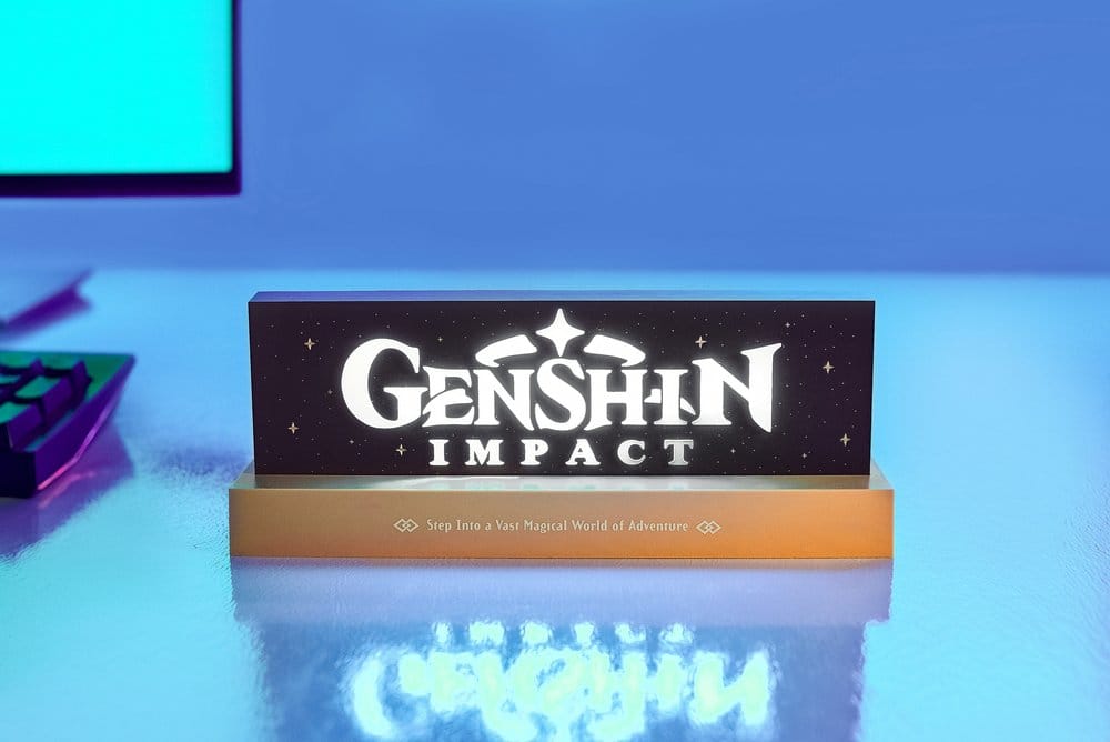 Genshin Impact LED Light-Up Logo 22 cm