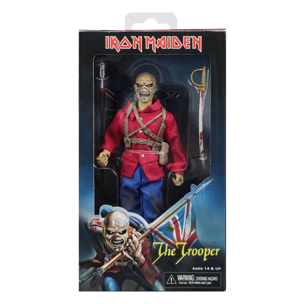 Iron Maiden Retro Action Figure Trooper Eddie 20 cm