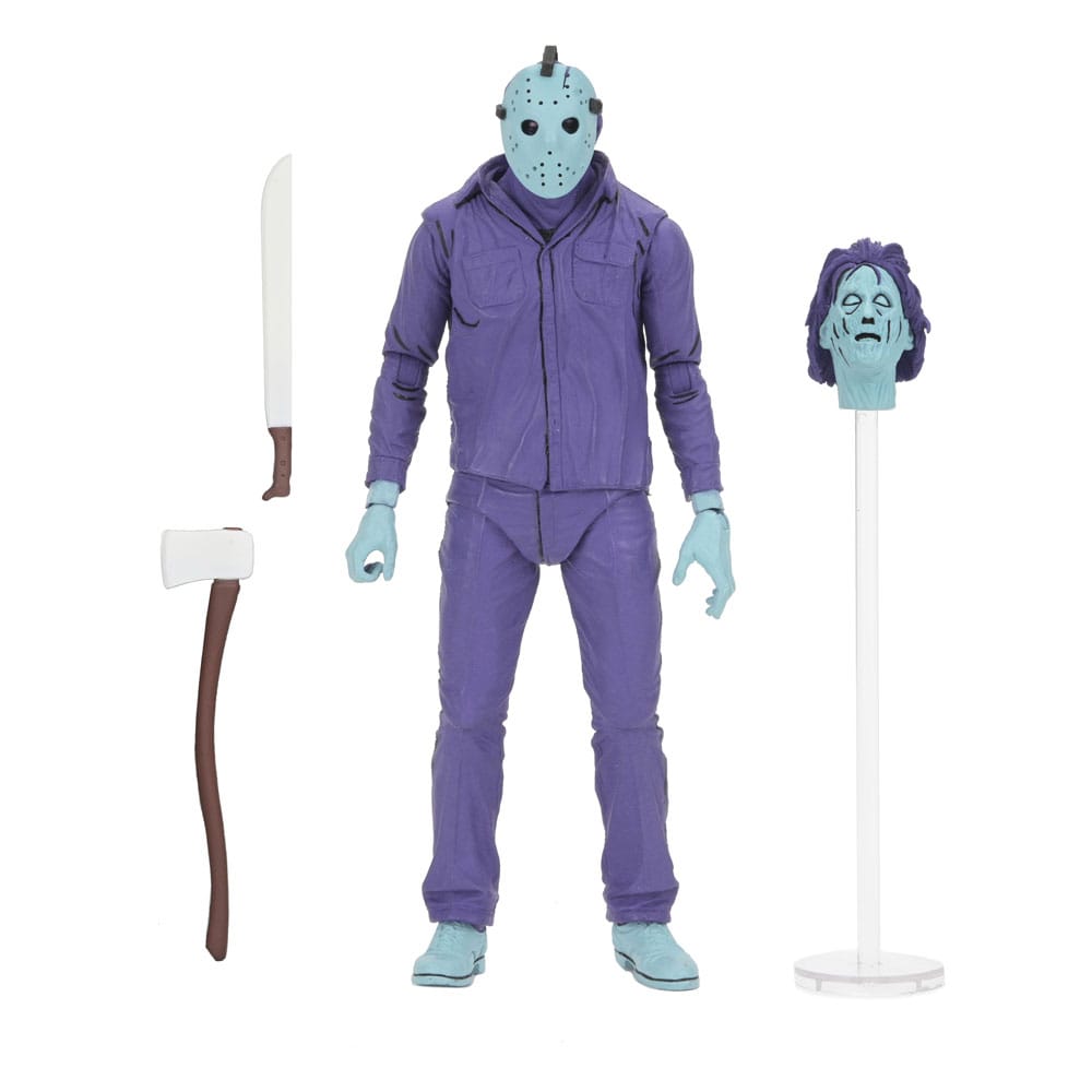Friday the 13th Action Figure Jason Theme Music Edition (Classic Video Game Appearance) 18 cm