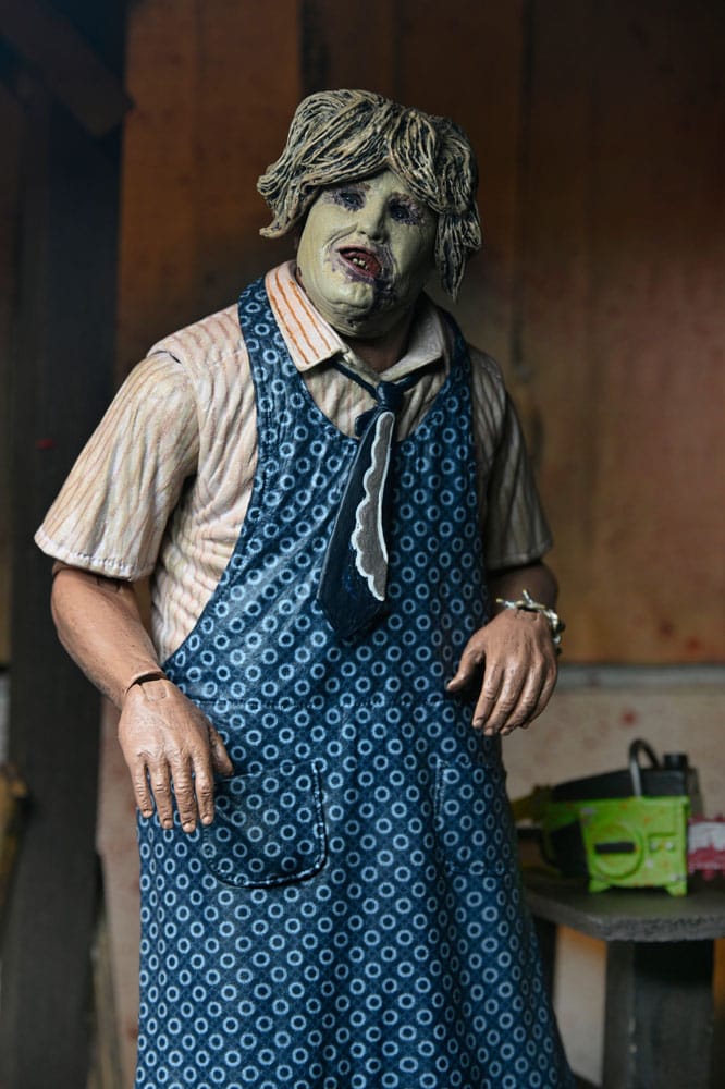 Texas Chainsaw Massacre Clothed Action Figure Leatherface 50th Anniversary 20 cm