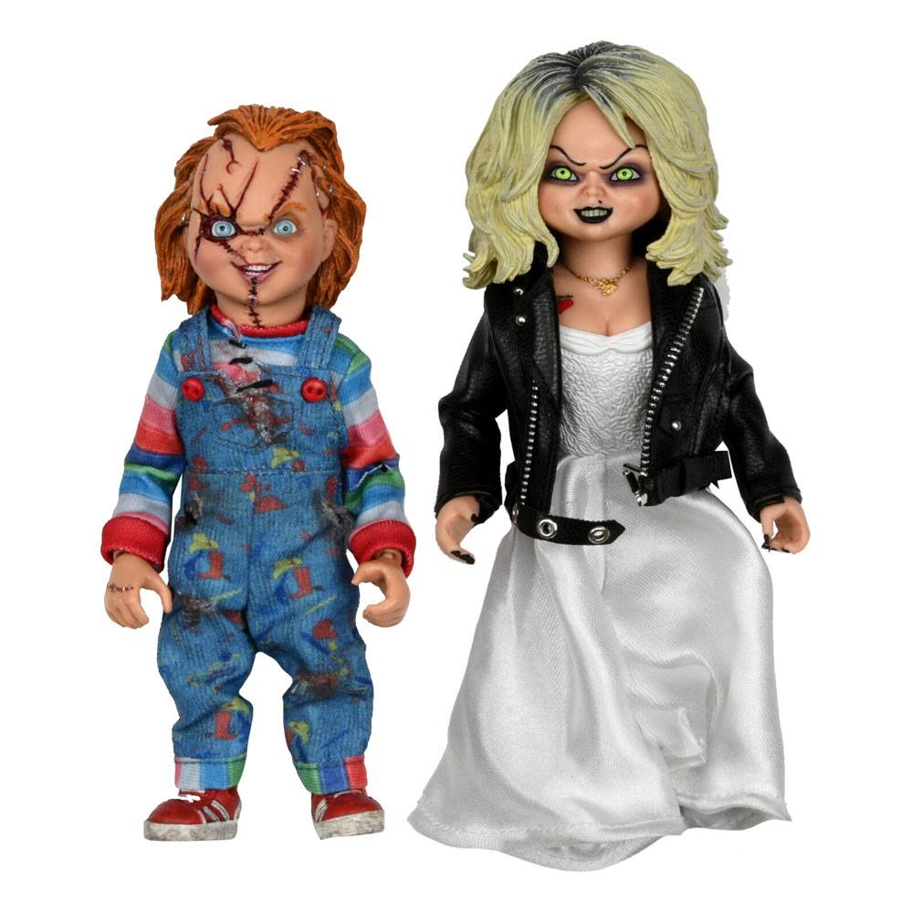 Bride of Chucky Clothed Action Figure 2-Pack Chucky & Tiffany 14 cm - Damaged packaging