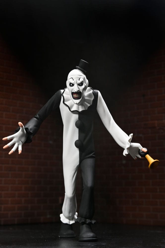 Terrifier Toony Terrors Action Figure Art the Clown 15 cm