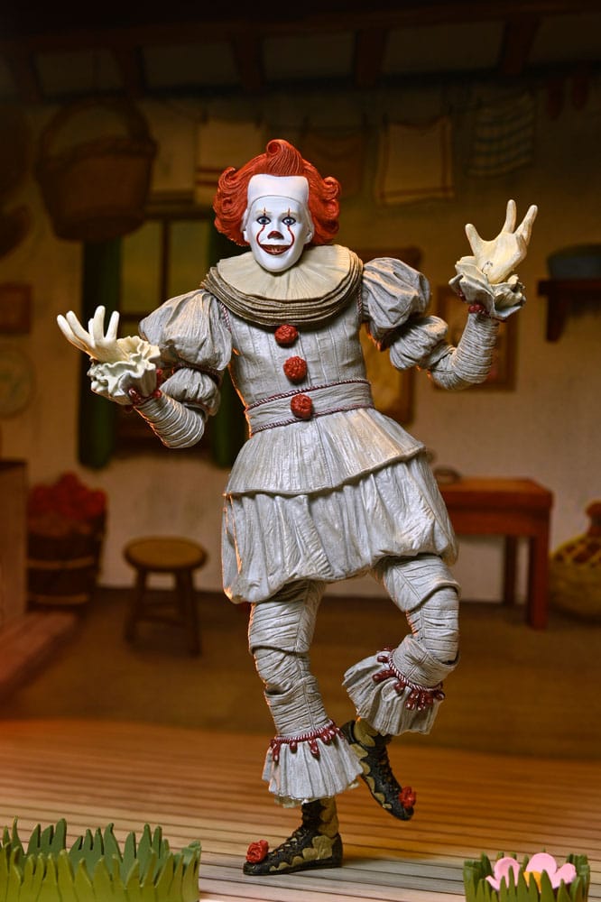 It: Welcome To Derry Action Figure Ultimate Bob Gray As Pennywise 18 cm