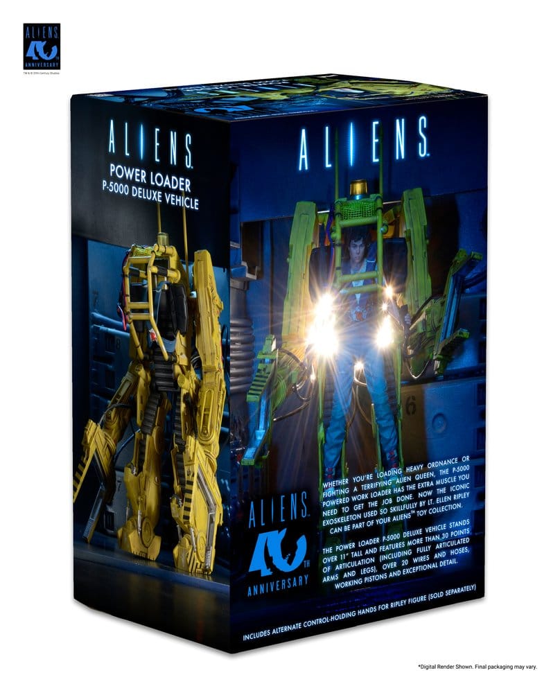 Aliens Deluxe Vehicle Power Loader (P-5000) (40th Anniversary) 28 cm