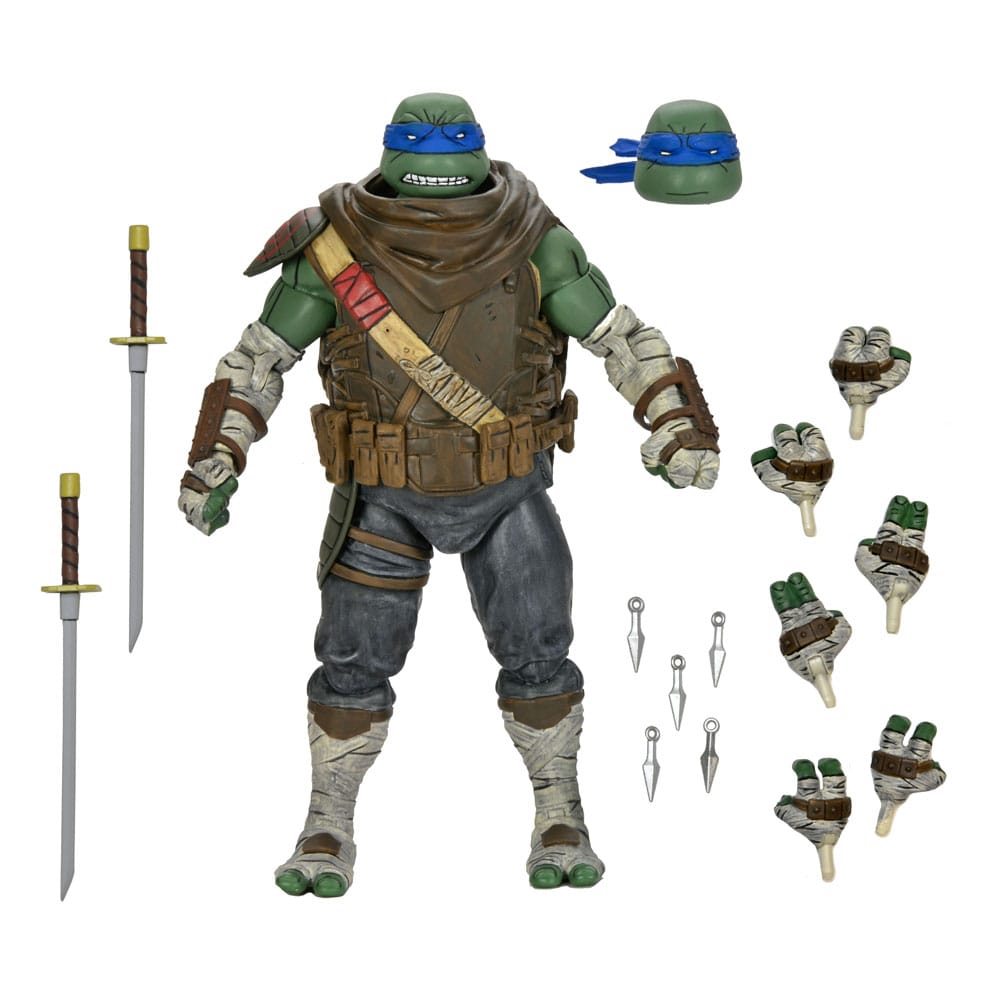 Teenage Mutant Ninja Turtles The Last Ronin Action Figure Ultimate Leonardo 18 cm