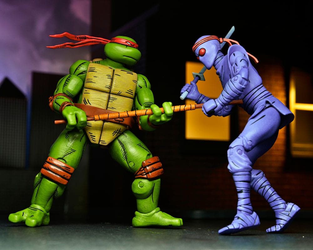 Teenage Mutant Ninja Turtles (Mirage Comics) Action Figures 4-Pack Leonardo, Raphael, Michelangelo, &amp; Donatello 18 cm
