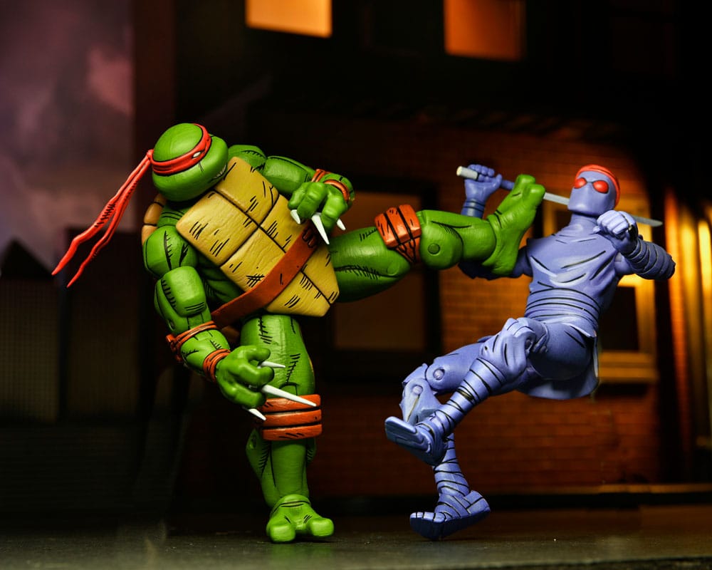 Teenage Mutant Ninja Turtles (Mirage Comics) Action Figures 4-Pack Leonardo, Raphael, Michelangelo, &amp; Donatello 18 cm