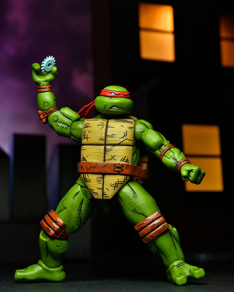 Teenage Mutant Ninja Turtles (Mirage Comics) Action Figures 4-Pack Leonardo, Raphael, Michelangelo, &amp; Donatello 18 cm