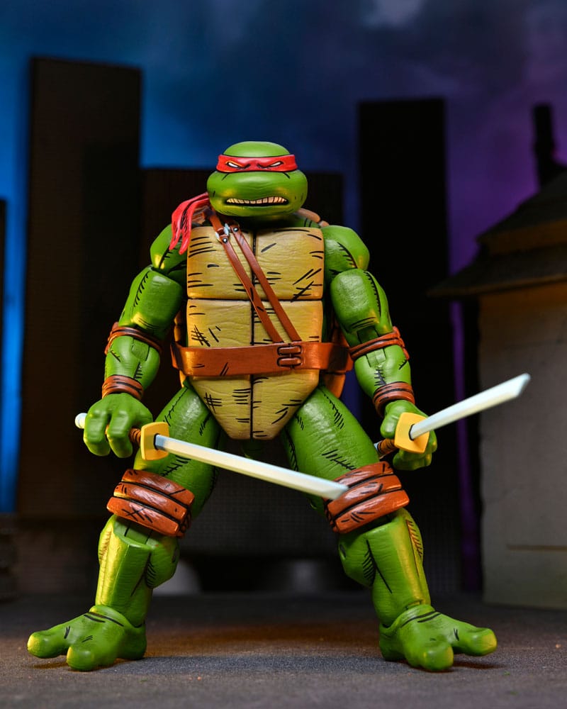 Teenage Mutant Ninja Turtles (Mirage Comics) Action Figures 4-Pack Leonardo, Raphael, Michelangelo, &amp; Donatello 18 cm