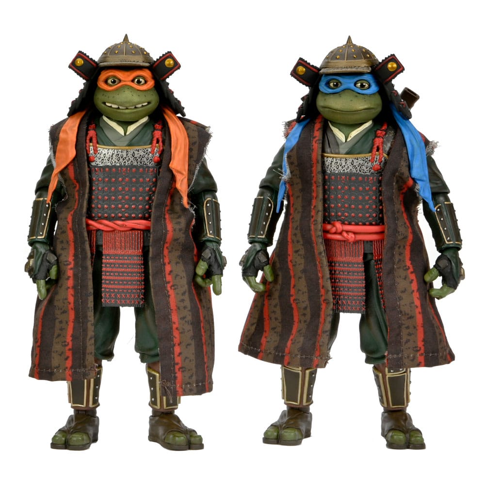 Teenage Mutant Ninja Turtles III Action Figure 2-Pack Leonardo & Michelangelo 18 cm