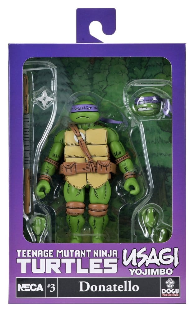 Teenage Mutant Ninja Turtles x Usagi Yojimbo Ultimate Action Figure Donatello 18 cm